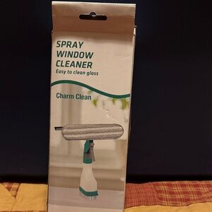 3-in-1 Spray Window Cleaner Tool | Squeegee + Microfiber | New